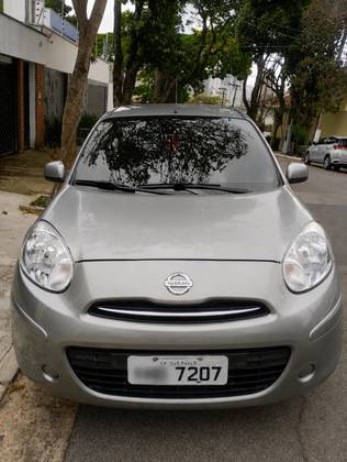 NISSAN MARCH 1.6 SV 16V FLEX 4P MANUAL NISSAN MARCH 1.6 SV 16V FLEX 4P MANUAL